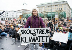 Greta Thunberg, la giovane attivista svedese di 16 anni