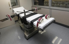 La sala di esecuzione della pena di morte in Oklahoma State Penitentiary. California