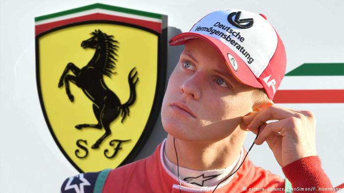 Mick Schumacher Junior debutta con la Ferrari.