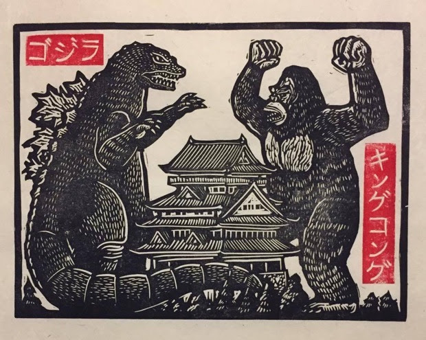 Godzilla e King Kong.