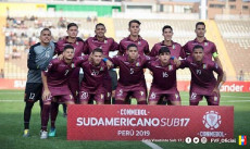 La formazione del Venezuela scesa in campo al Sudamericano Under21