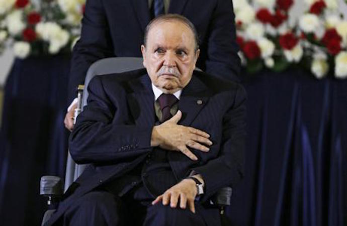 Abdelaziz Bouteflika, il dimissionario presidente dell'Algeria.