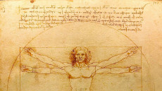 L'Uomo Vitruviano di Leonardo, modello del mondo