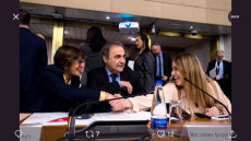 Il sottosegretario Ricardo Merlo con la ministra della della Pubblica Amministrazione, Giulia Bongiorno.