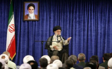 La Guida suprema di Teheran, l'ayatollah Ali Khamenei.