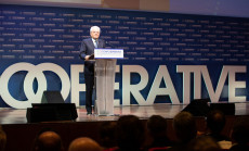Il Presidente Sergio Mattarella alla cerimonia di celebrazione del centenario di fondazione della Confederazione Cooperative Italiane
