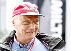 Niki Lauda in una recente foto d'archivio..