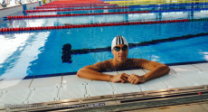 Il nuotatore Claverie Borgiani