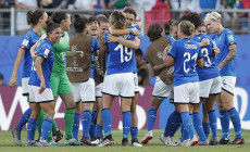 Mondiali donne: la gioia delle azzurre dopo la vittoria sulla Cina per 2-0