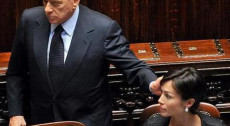 Silvio Berlusconi e Mara Carfagna.