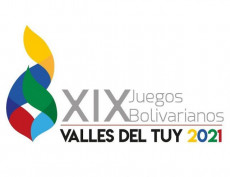 Il volantino che promozionava i Giochi Bolivarianos del 2021
