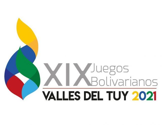 Il volantino che promozionava i Giochi Bolivarianos del 2021