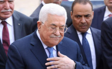 Il presidente Abu Mazen