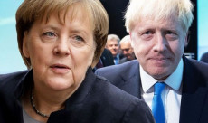 Johnson e Merkel