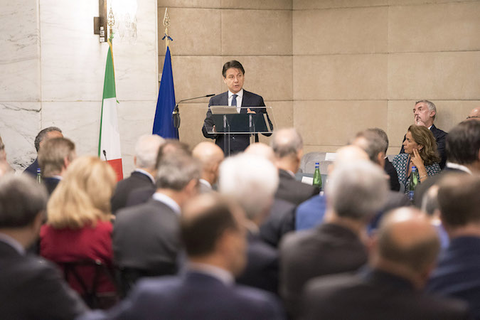 Il Presidente del Consiglio, Giuseppe Conte, interviene alla XIII Conferenza degli Ambasciatori e delle Ambasciatrici d’Italia nel mondo che si è tenuta alla Farnesina.