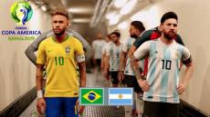 Coppa America: Semifinale Brasile-Argentina.