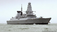 Cacciatorpediniere HMS Duncan nel Golfo di Hormuz