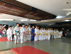 I ragazzini del judo sul tatami del CIV di Caracas