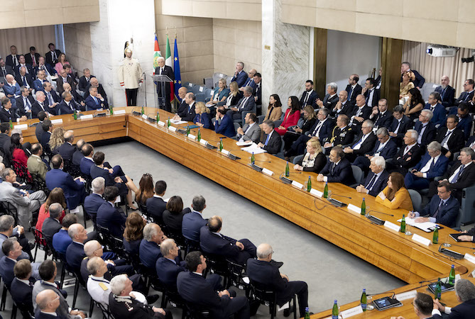 Il Presidente della Repubblica Sergio Mattarella alla XIII Conferenza delle Ambasciatrici e degli Ambasciatori d'Italia