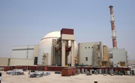 Panoramica della sede deposito di uranio iraniano a Bushehr, nel sud dell'Iran.