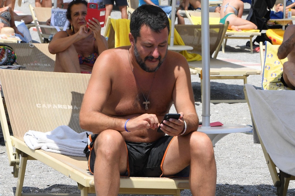 Salvini a Taormina