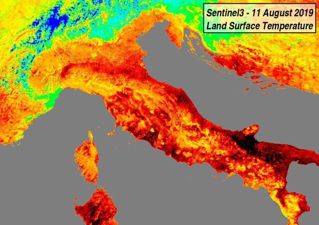 La mappa dell’Italia incandescente