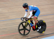 Canelon sulla sua bici nei Giochi Panamericani