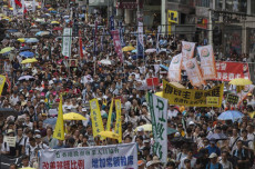 Manifestazione da Hong Kong