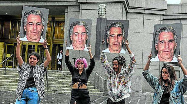 Protesta contra Epstein