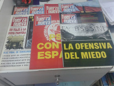 Coppie della rivista fascista spagnola Fuerza Nueva.