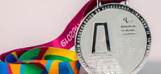 Una delle medaglie che si assegneranno nei Parapanamericani