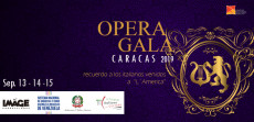 Ópera Gala Caracas del 13 al 15 septiembre.