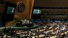 Veduta dell'Assemblea Generale delle Nazioni Unite.