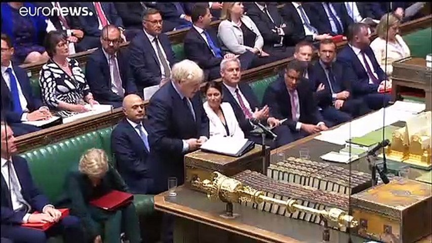 Johnson nel Parlamento