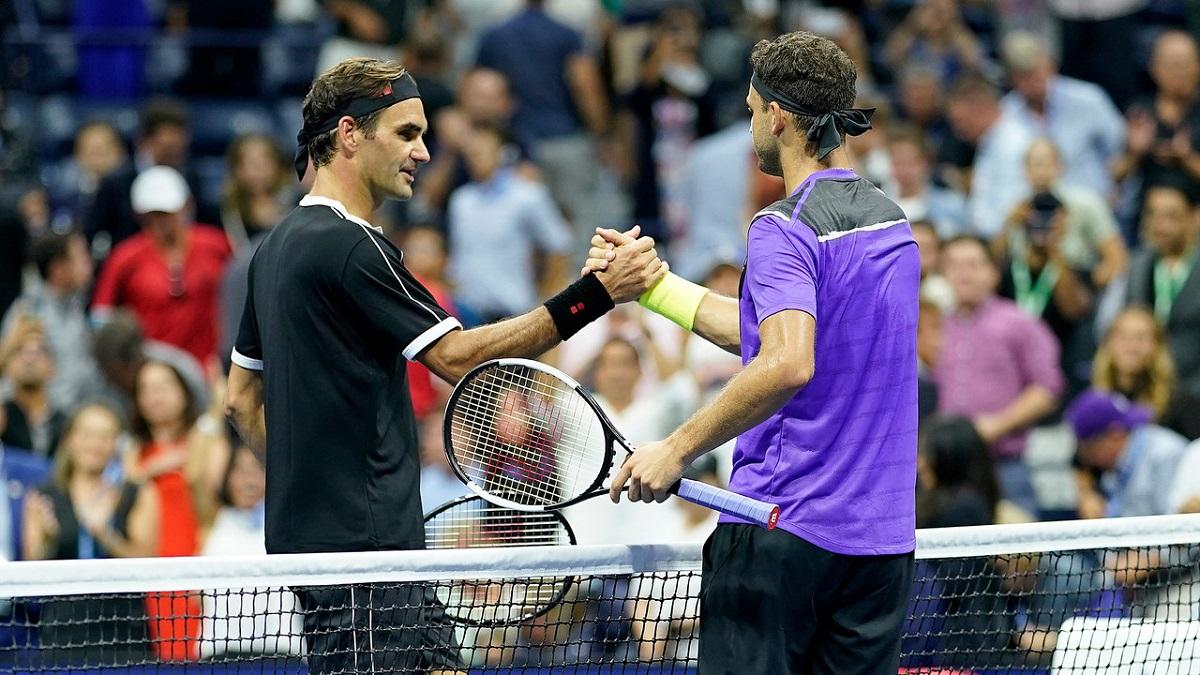 Federer con Dimitrov