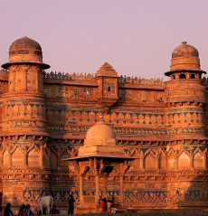 Forte di Gwalior, nell’India centrale