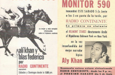 Monitor Hípico, il programa radio con i risultati delle corse di cavalli nella Venezuela degli anni '50.