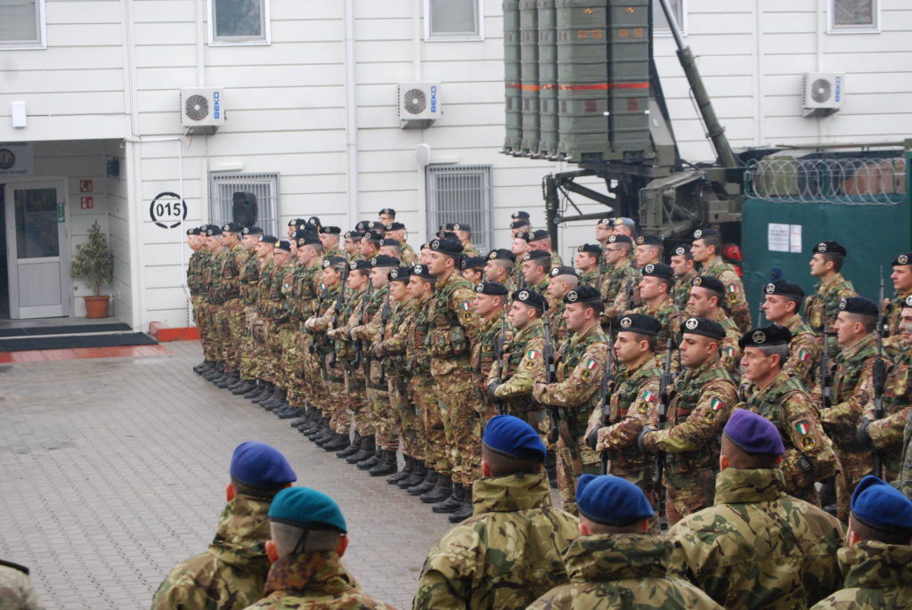 Cambio della guardia dei militari italiani presenti in Turchia.