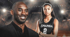 Kobe Bryant e la figlia Gianna (una promessa nella pallacanestro femminile) morti nell'incidente dell'elicottero.