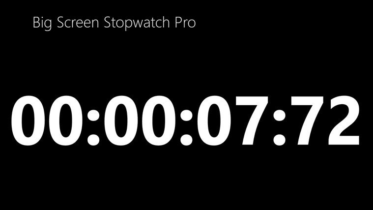 Screenshot esempio dell'app Screen Stopwatch con il tempo trascorso sul cellulare.