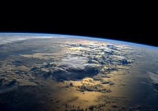 Un'immagine della Terra vista dallo spazio.