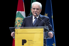 Il Presidente Sergio Mattarella alla cerimonia di inaugurazione di "Parma Capitale italiana della Cultura 2020"