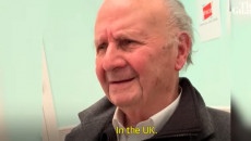 L'italiano 95enne Antonio Finelli con residenza nel Regno Unito da 68 anni.