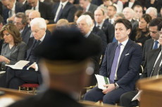 Presidente Giuseppe Conte all'inaugurazione dell'anno giudiziario della Corte dei Conti.