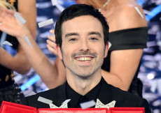 Diodato sorridente, vincitore del Festival di Sanremo 2020.