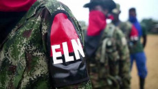 Alcuni guerriglieri dell'Eln in Colombia. Immagine d'archivio.