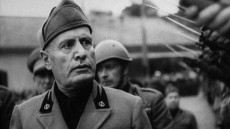 Benito Mussolini a Salò in un fermo immagine tratto dal documentario 'Il corpo del Duce', di Fabrizio Laurenti liberamente tratto dal libro omonimo dello storico Sergio Luzzatto.