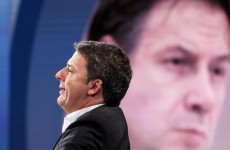 Il leader di "Italia Viva", Matteo Renzi, durante il programma "Porta a porta".