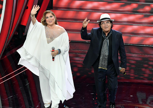 Standing ovation per Romina e Al Bano al Festival di Sanremo.
