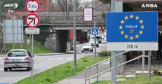 Schengen, varco di frontiera entrata in Italia.